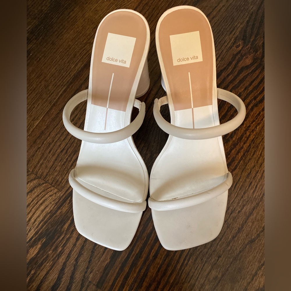 Dolce Vita Noles Heels in cream Stella size 8.5